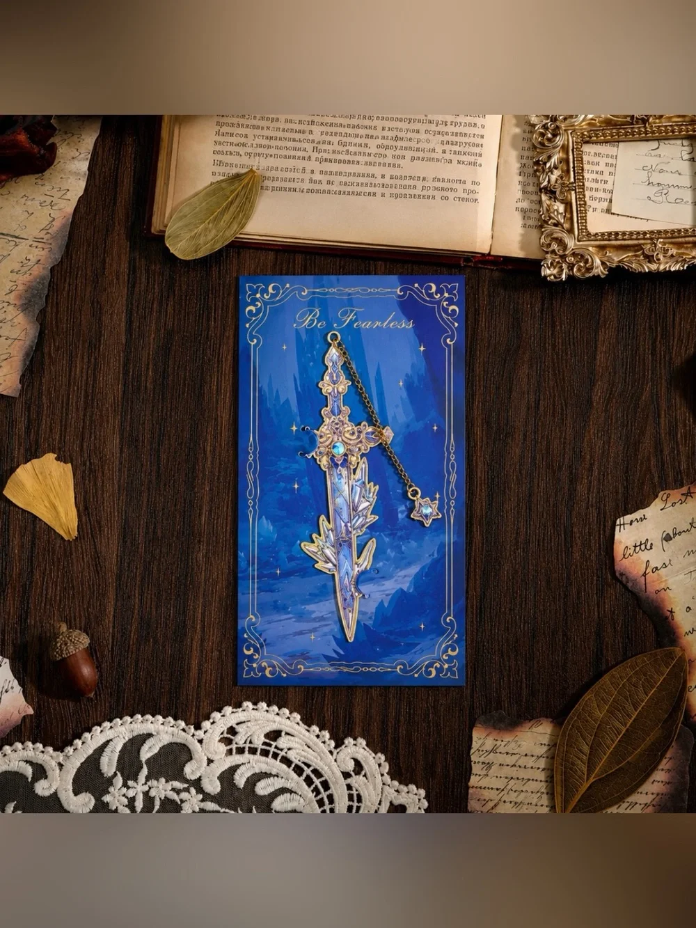 Fantasy Sword Book Marker Medieva Inspired New
